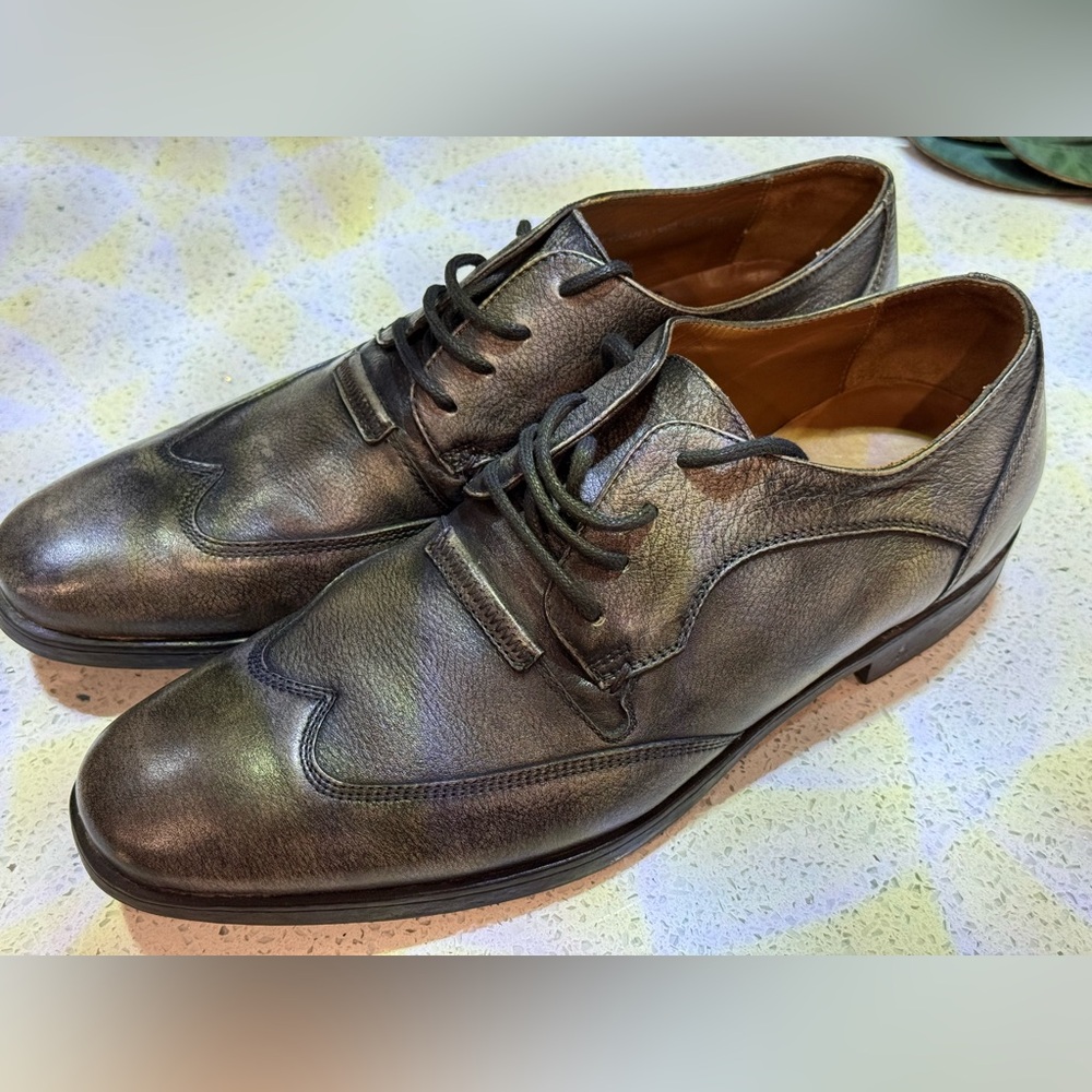 John Varvatos Leather Shoes Made in Italy size 11/2